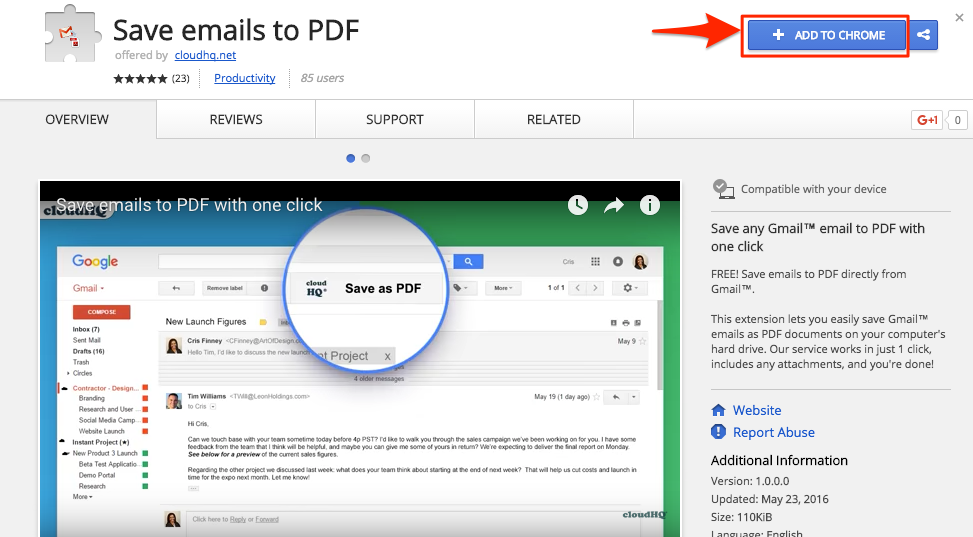 how to download google calendar as pdf